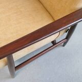 1960 Henryk Lis Mid Century Armchair in Yellow