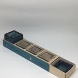 Set of 4 ashtrays Pukeberg