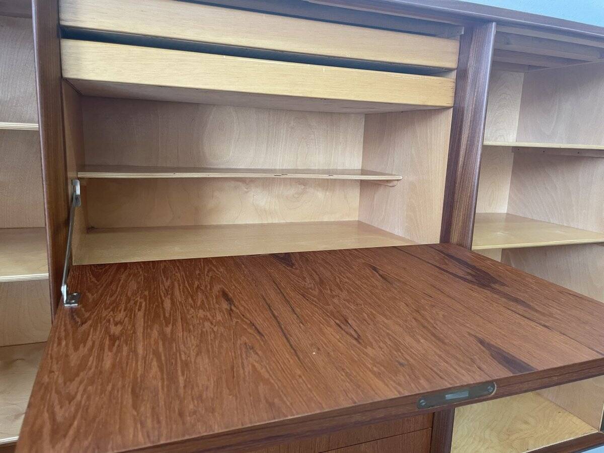 Vintage Danish Highboard teak and oak