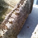 Pair of concrete gardeners