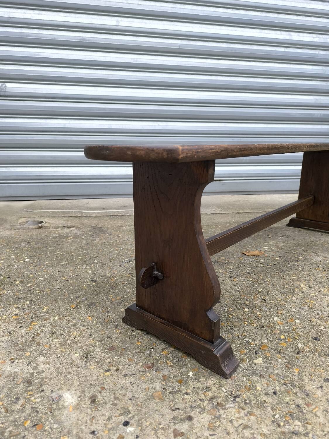 Banc d'église en bois début XXème