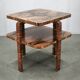 1930s Art Deco Walnut Two-Tier Coffee Table, Czechoslovakia