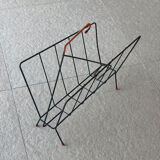 1960s metal magazine rack