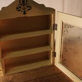 Wooden wall display case