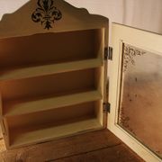 Wooden wall display case