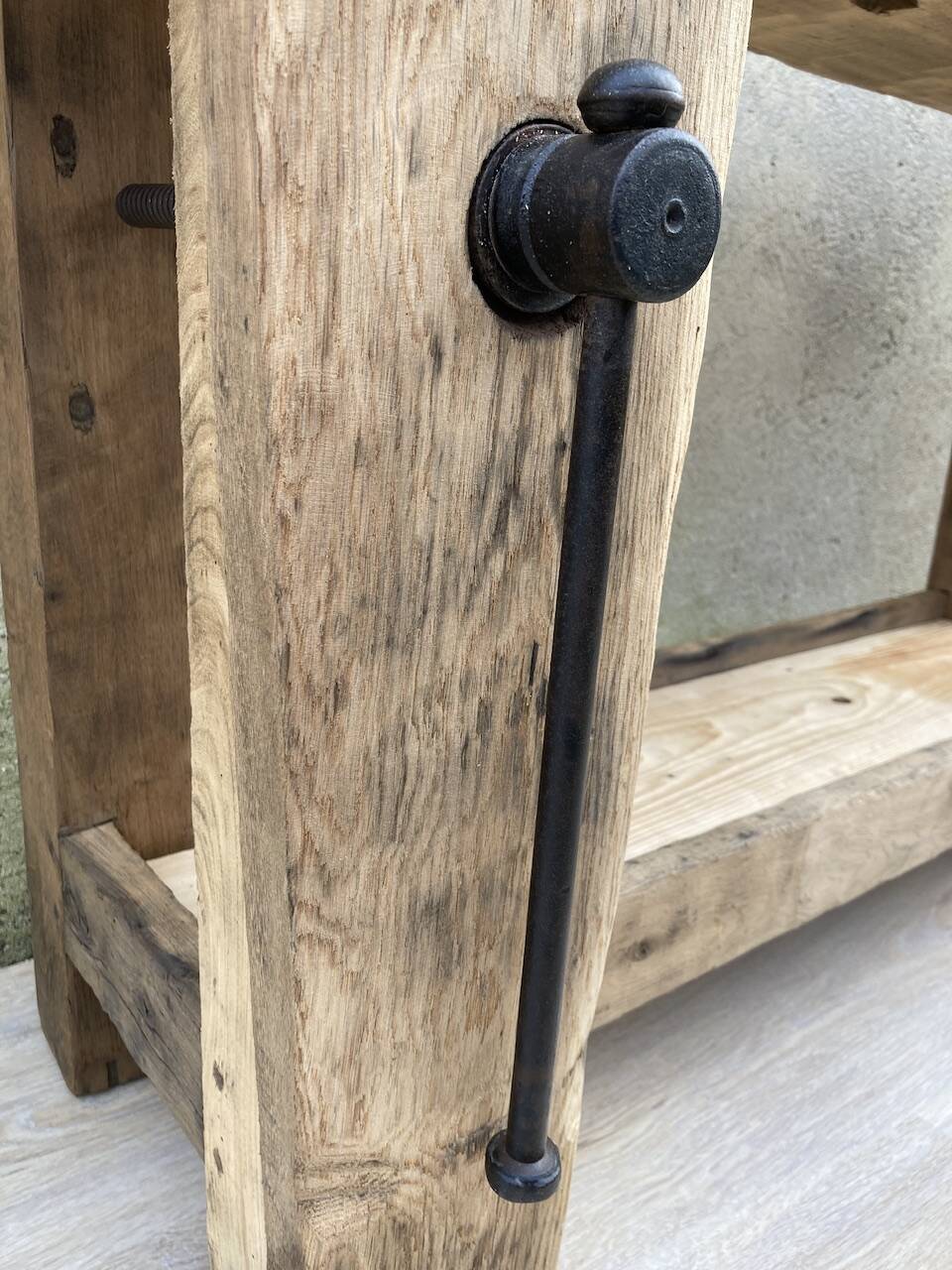 Old small carpenter's workbench