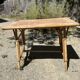Small coffee table in rattan