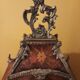 Louis XVI style cartel in Boulle marquetry