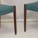 Set de 4 chaises en teck  Cees Braakman pour Pastoe 1960