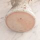 Vintage stoneware candle holder 70s
