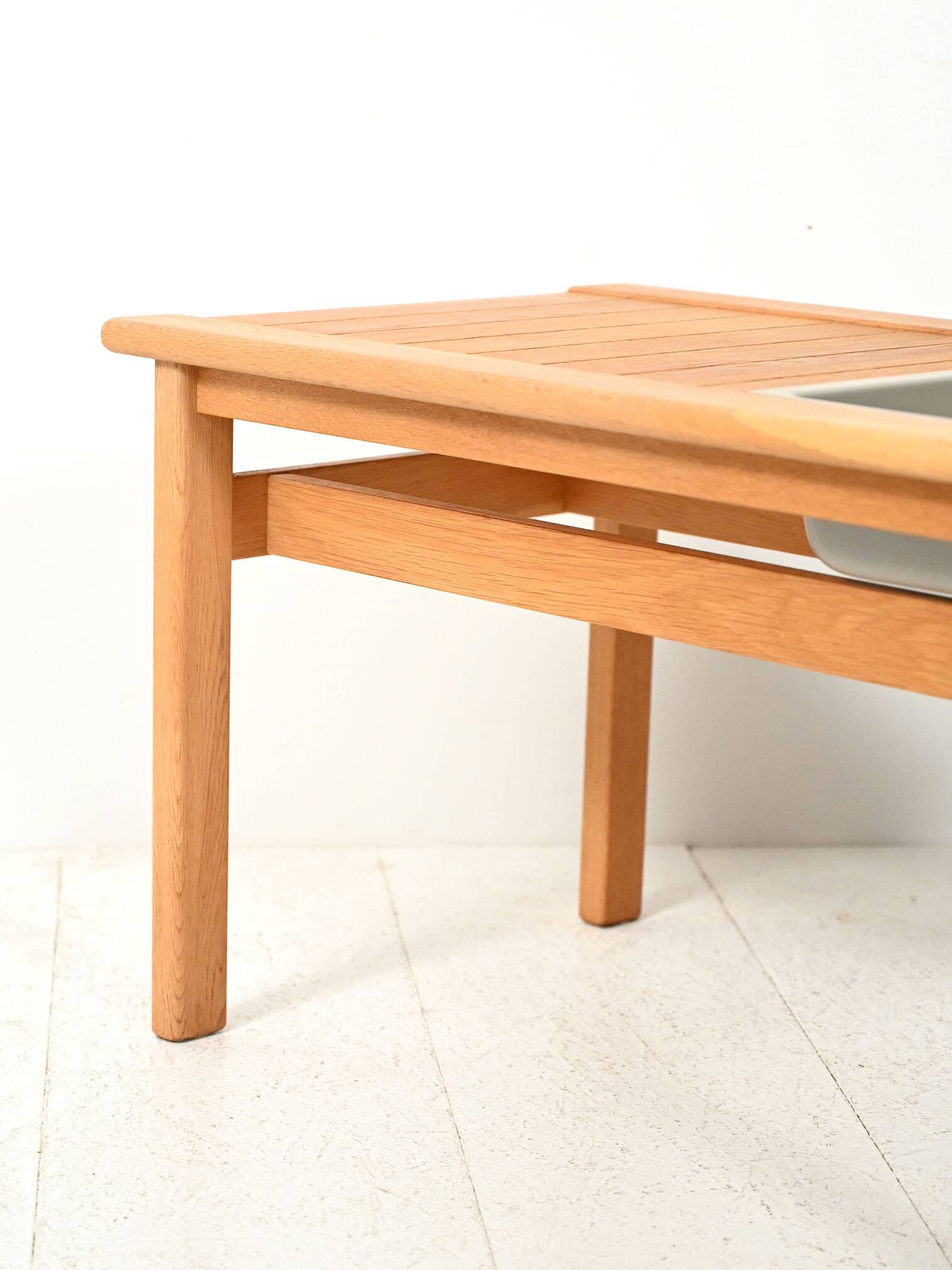 Oak planter bench “Florida”