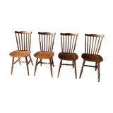 Set of 4 Baumann bistro chairs, Tacoma model