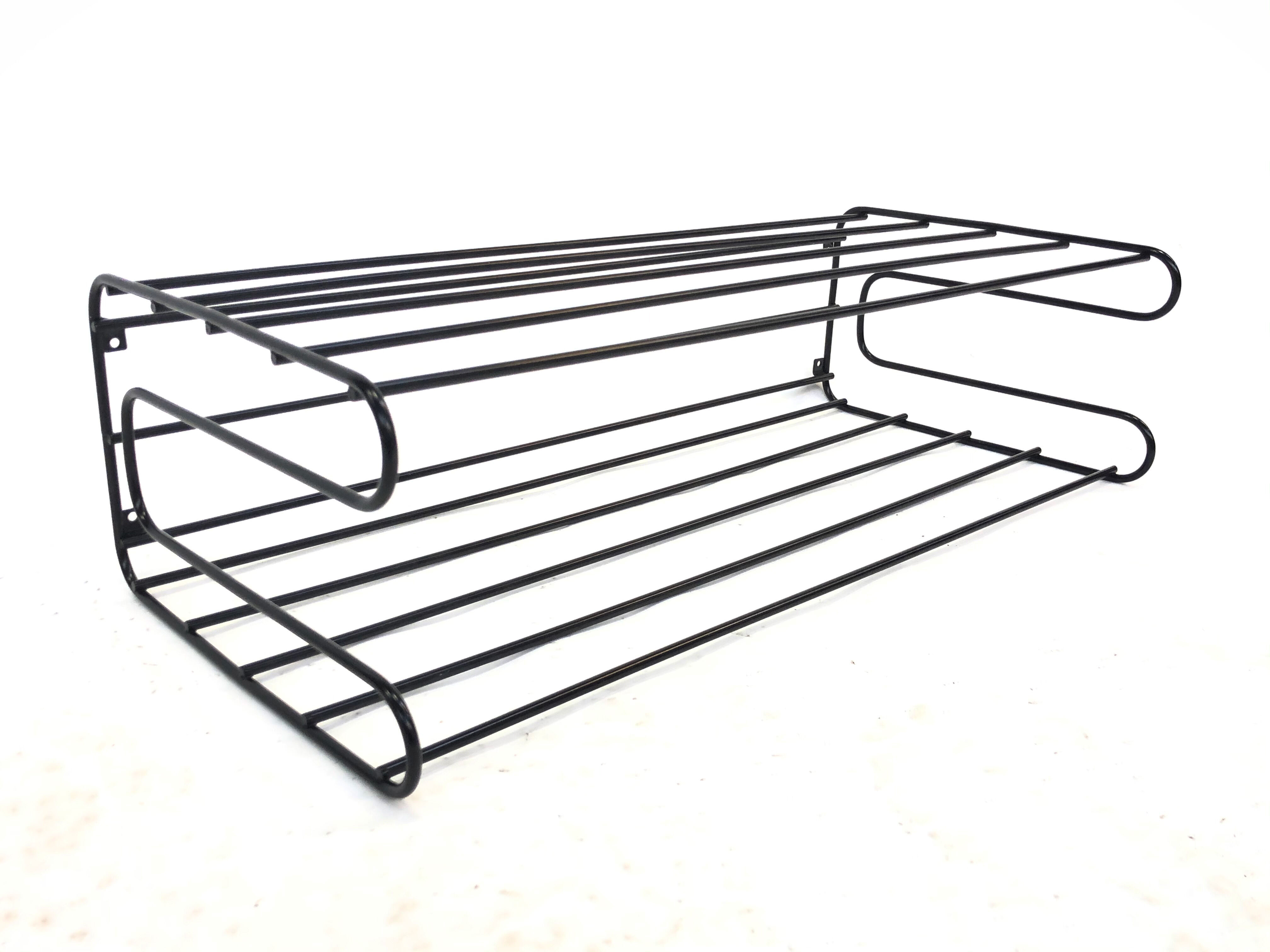 Vintage Tomado Pilastro coat rack storage rack wire steel design