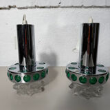 Metal and glass suspension Raak