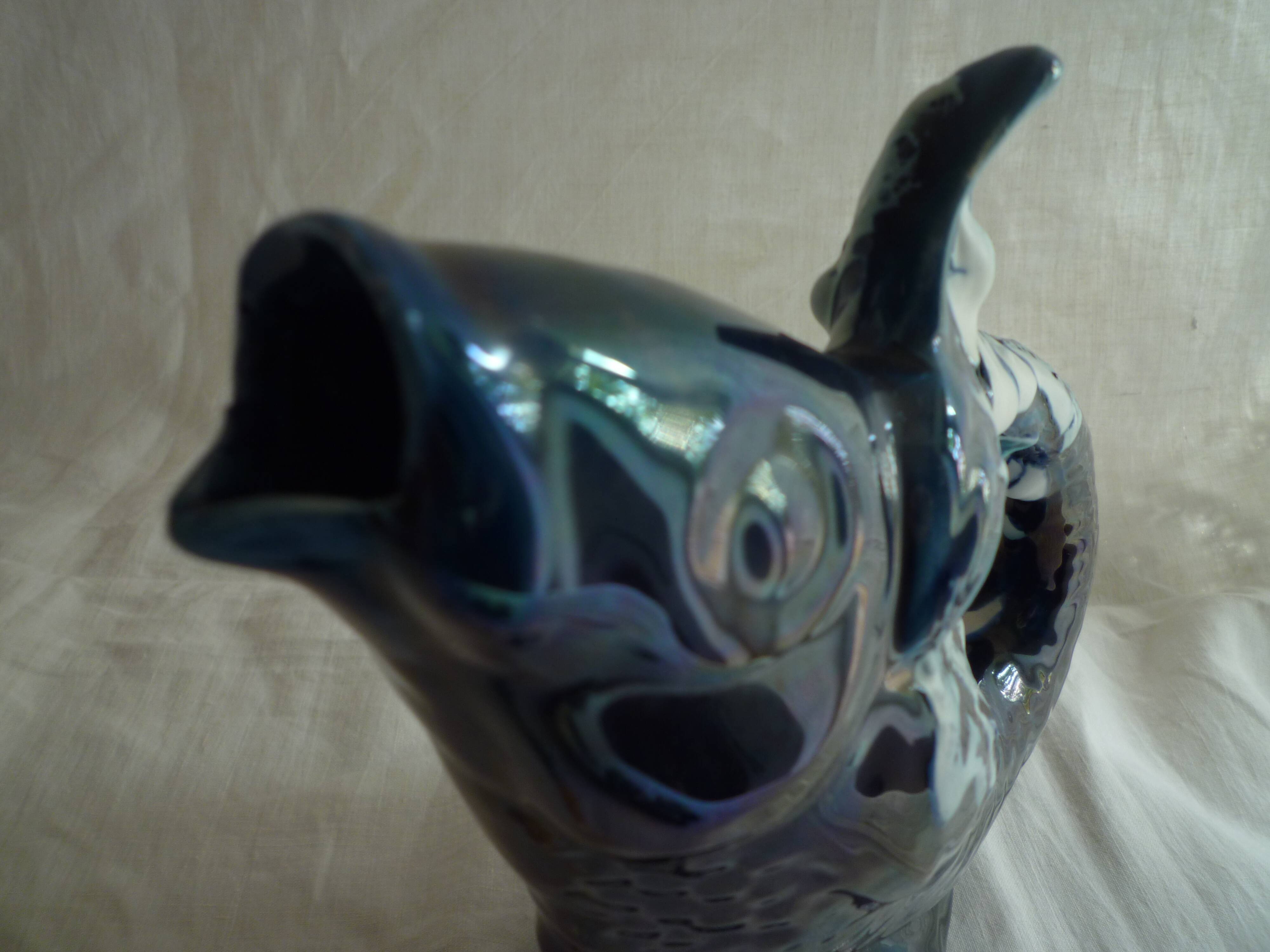 Fish liqueur service, 7 pièces