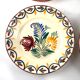 4 dessert plates hb quimper floral decor