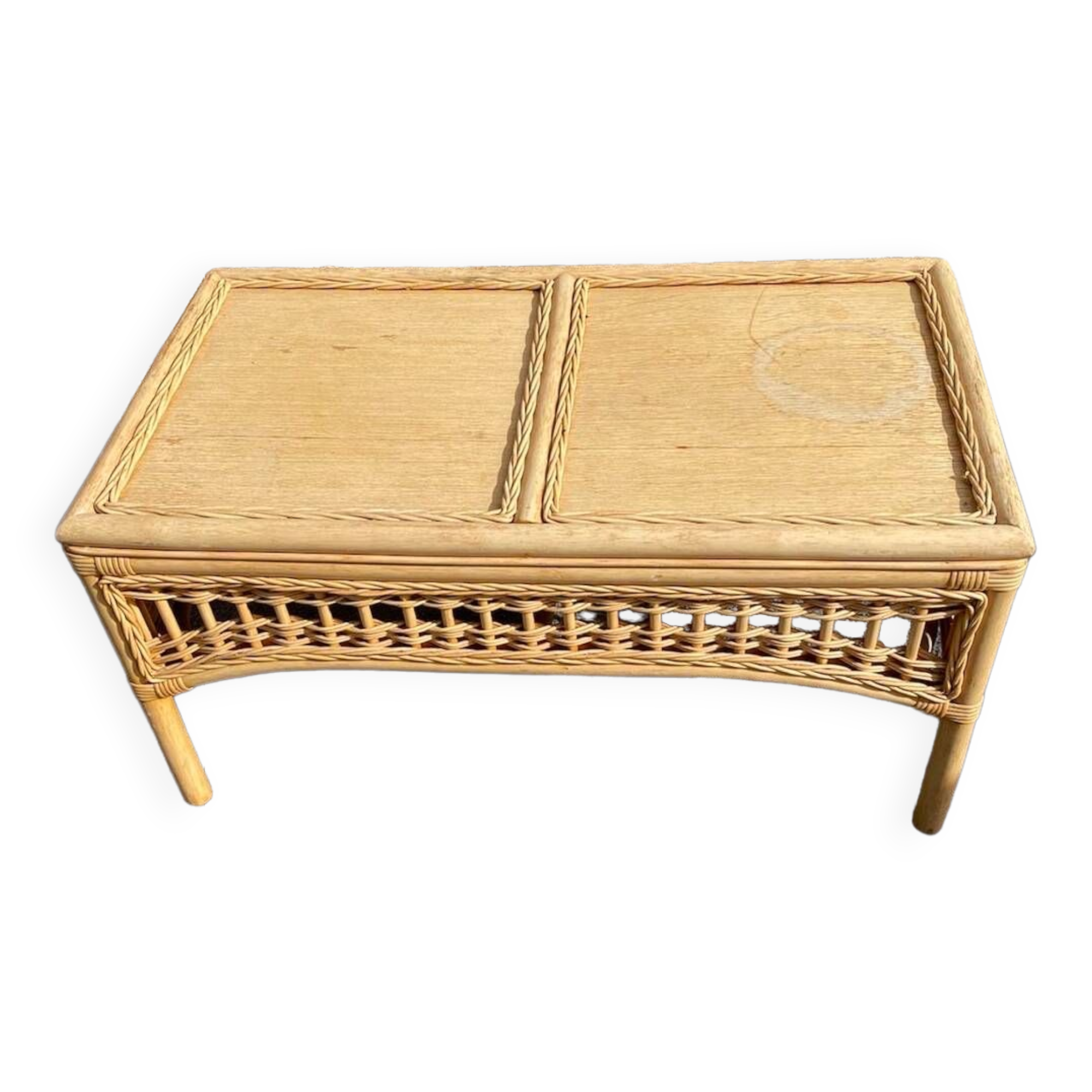 Bamboo garden table