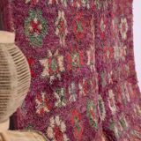 Purple Vintage Boujaad rug 197 CM X 287 CM - Tapis berber