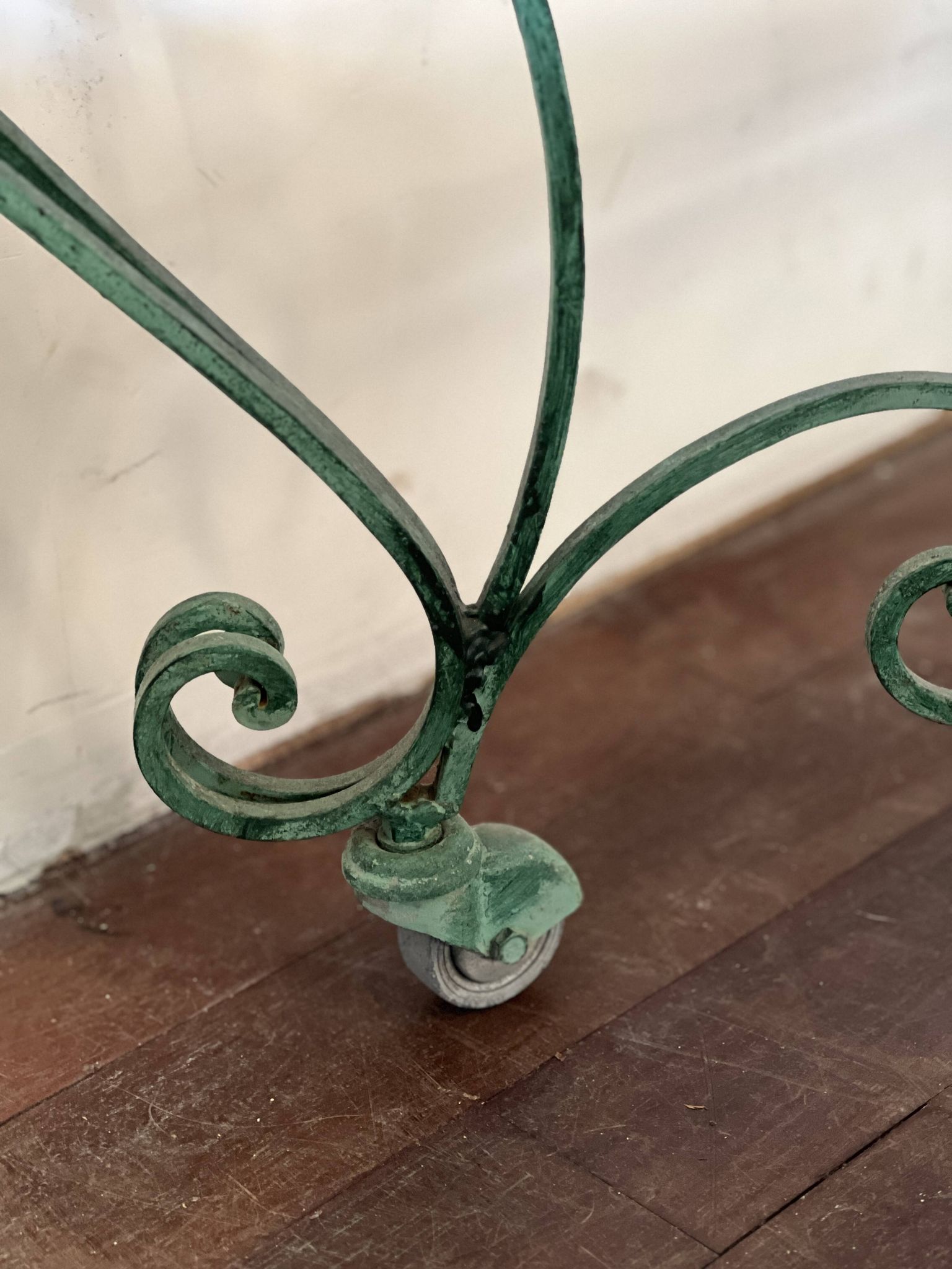 50s wrought iron table
