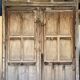 Wooden doors for an old shop front + frame