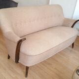 Danish chair organic 50s/60s (two are available)