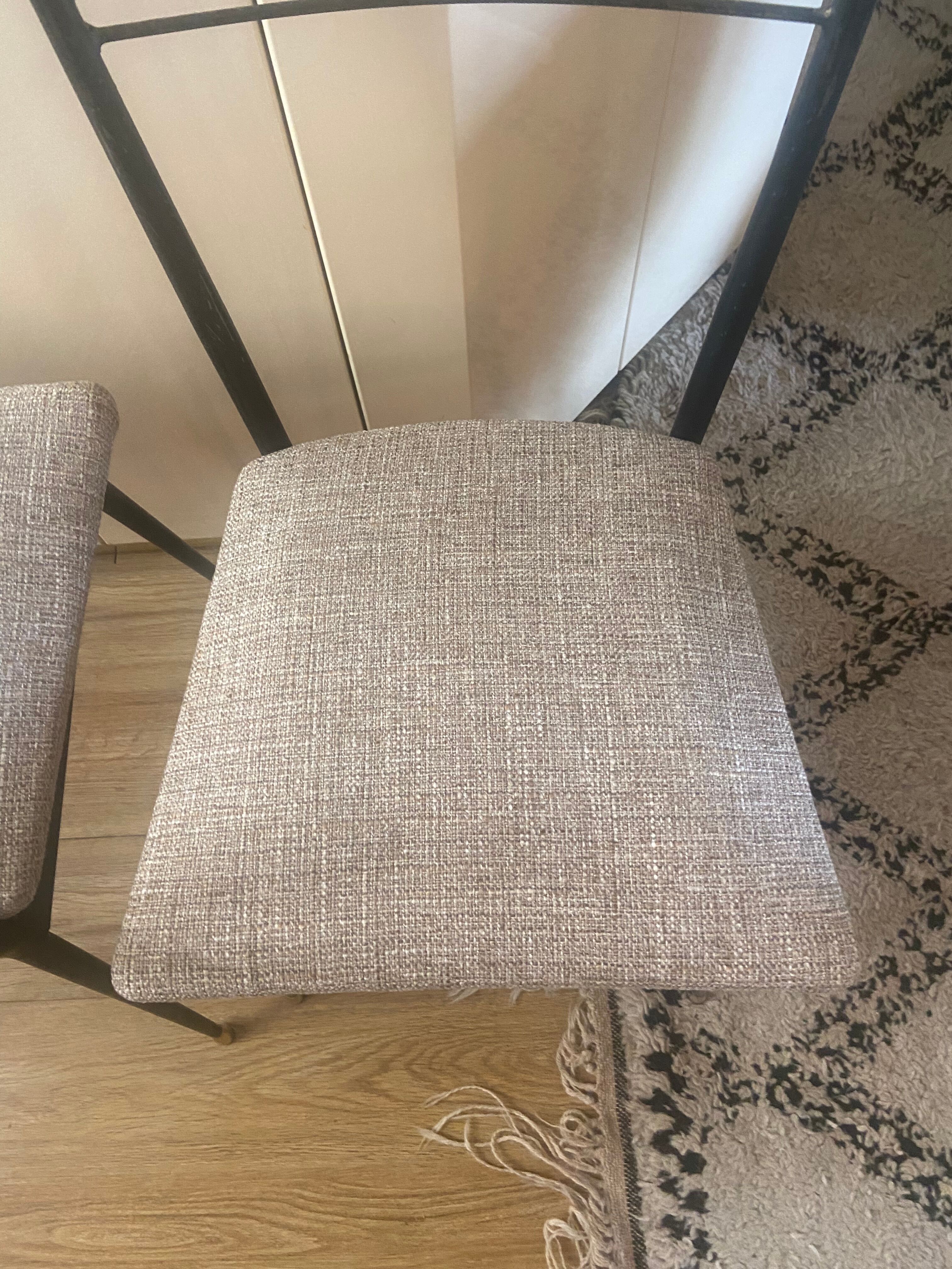 Paire de chaises de Colette Gueden années 50