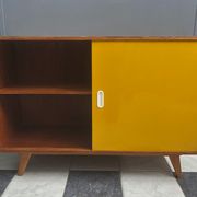 Jiri Jiroutek Yellow and White sideboard 1960s for Interier Praha