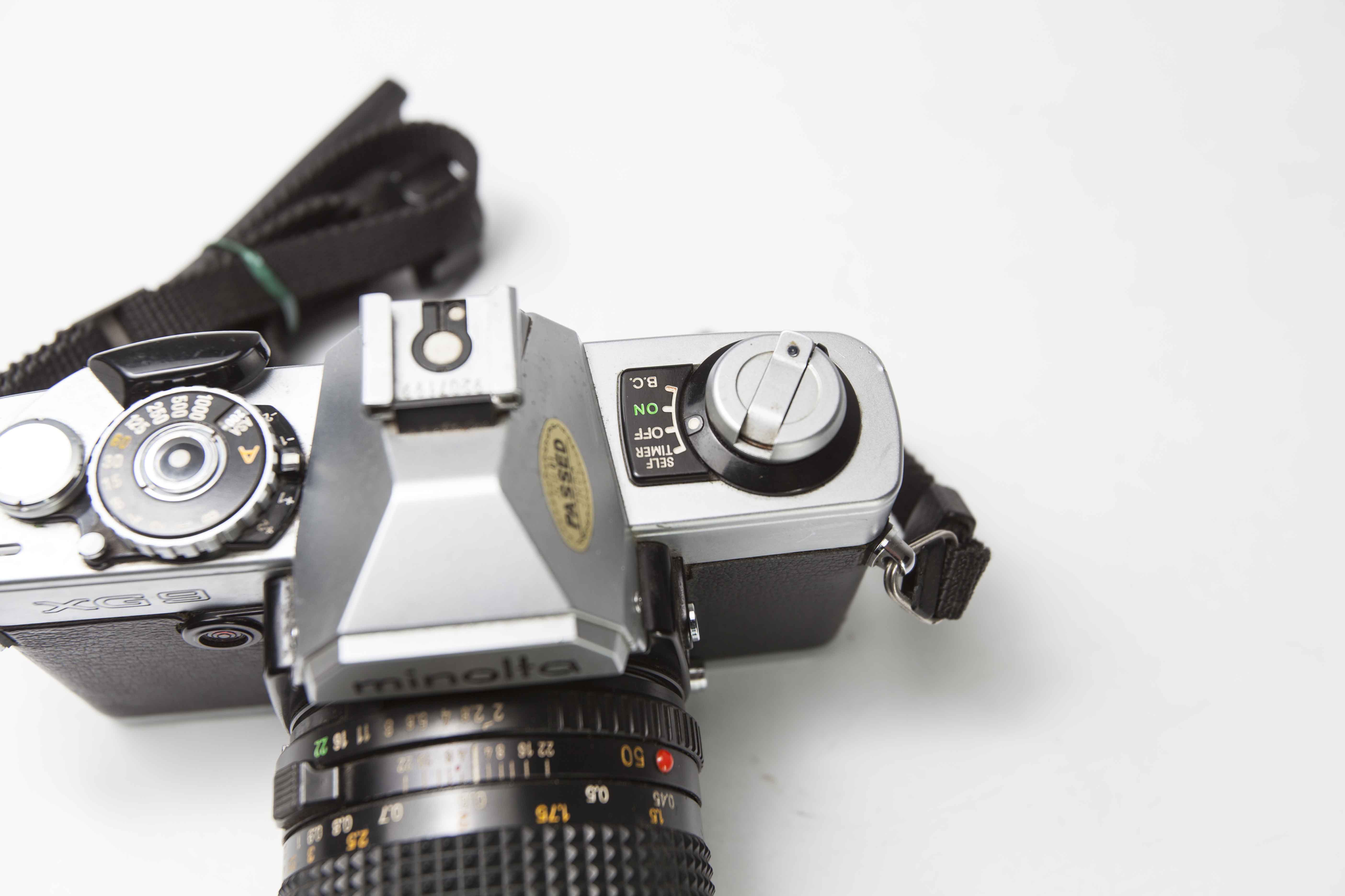 Minolta XG9 Silver 1979 Cleaned