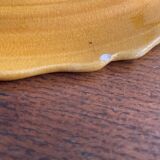 Set of 7 honey-colored plates in glazed clay Pottery Ravel