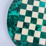 Decorative chess set in malachite, 1950–1970