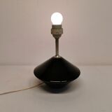 Royal Copenhagen Table Lamp made of hard pressed black glass