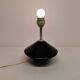 Royal Copenhagen Table Lamp made of hard pressed black glass