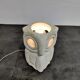 Limestone owl lamp by Albert Tormos, 1970s