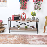 Handmade floral turkish runner rug