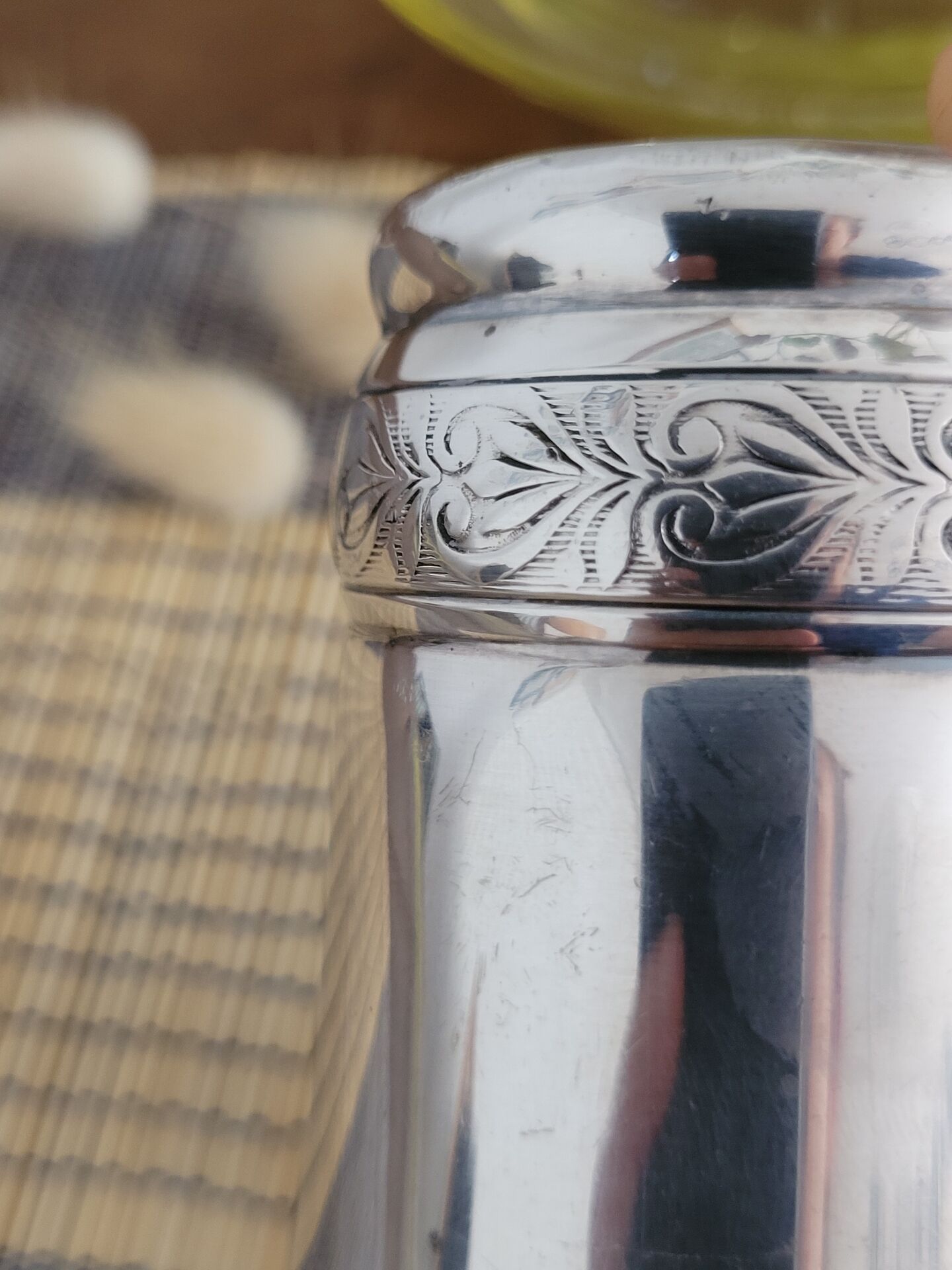 Silver timbale Gulden
