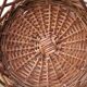 Wicker wastepaper basket, 1970s