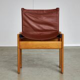Set of Monk Chairs by Afra and Tobia Scarpa for Molteni, 1973