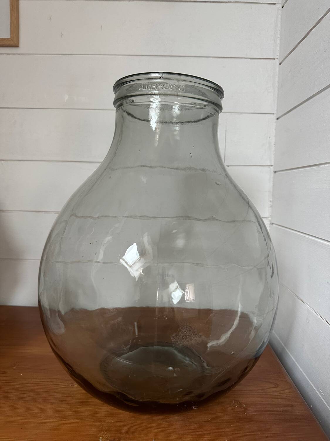 Ambrosio glass bottle