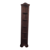 Wooden corner unit 220 cm high, 40 cm wide and 27 cm deep.