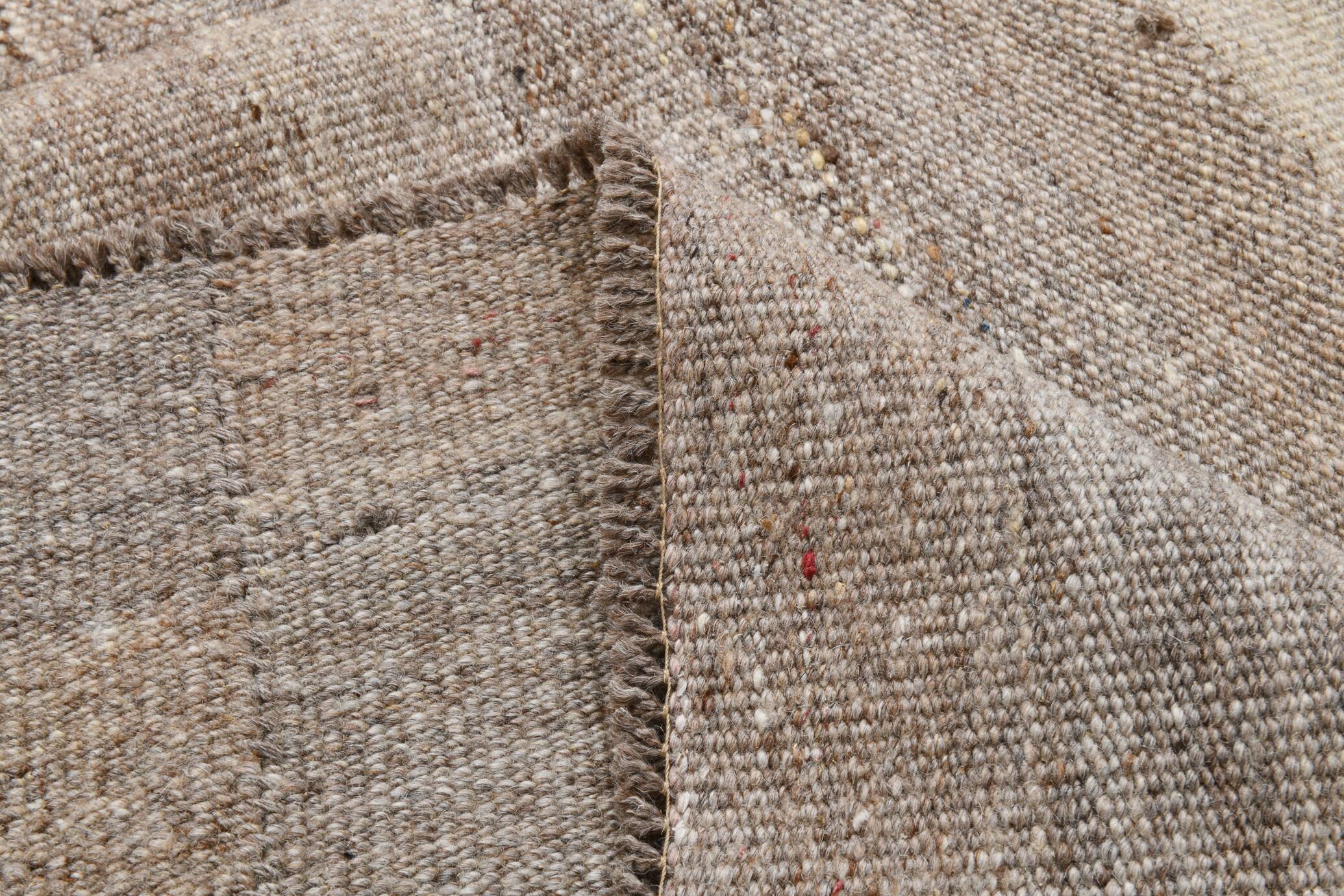 8x10 Brown Vintage Kilim Rug, 263x321Cm