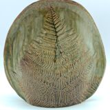 Fern vase in glazed stoneware by Chrislaine Bodin