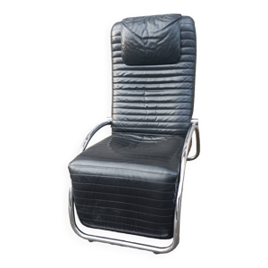 Fauteuil vintage cuir