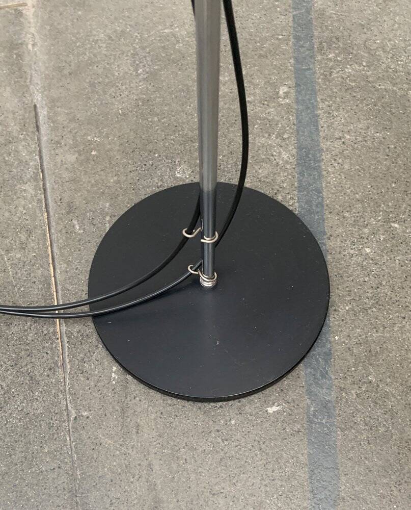 Mid-century minimalist floor lamp by Edi Franz for Swisslamps International.