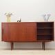 Teak highboard, Danish design, 1960s, production: Denmark