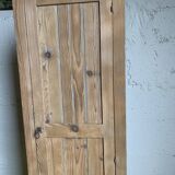 Wardrobe with 1 raw wood door