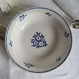 Large round hollow dish in earthenware Moulin des Loups & Hamage