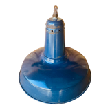 Workshop suspension in blue enamelled sheet metal white interior