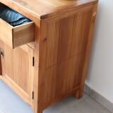 Enfilade en teck et bambou