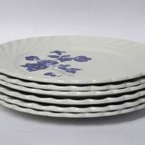 6 dessert plates Lunéville