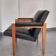 Armchair with a system from the 50s - 60s, vintage.